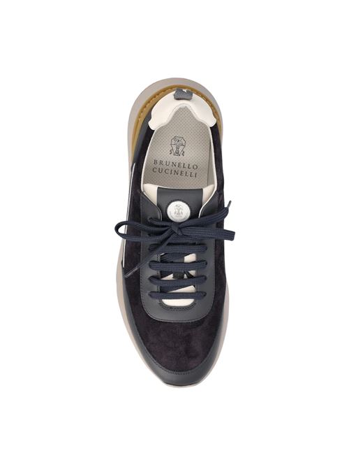 Sneaker in pelle BRUNELLO CUCINELLI | MZUSGGO278CYD22